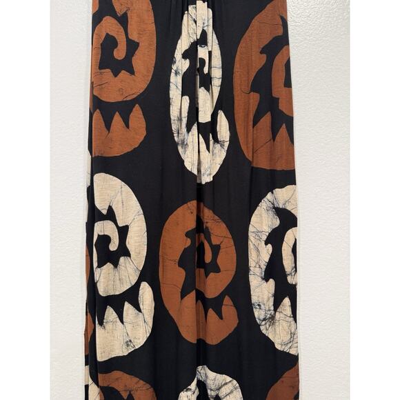 INDAH Tribal Print Maxi Dress Women’s Size XS Strapless Slits Vacation Boho Sexy - Picture 4 of 12